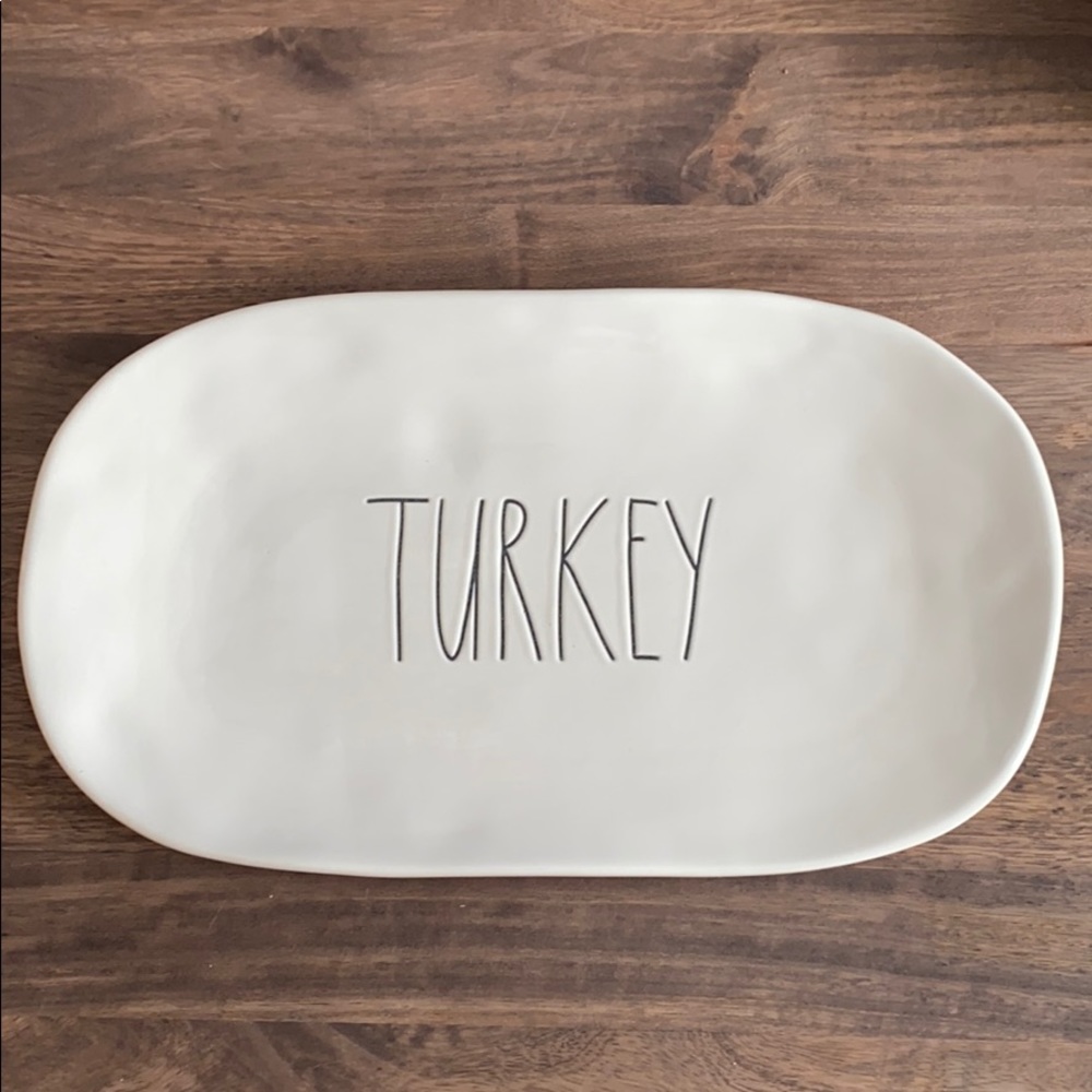Rae Dunn Turkey Platter